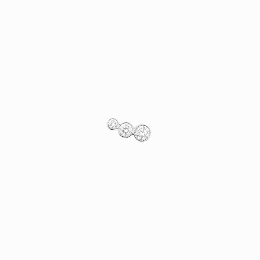 Jewellery Sophie Bille Brahe | Croissant Trois Blanc