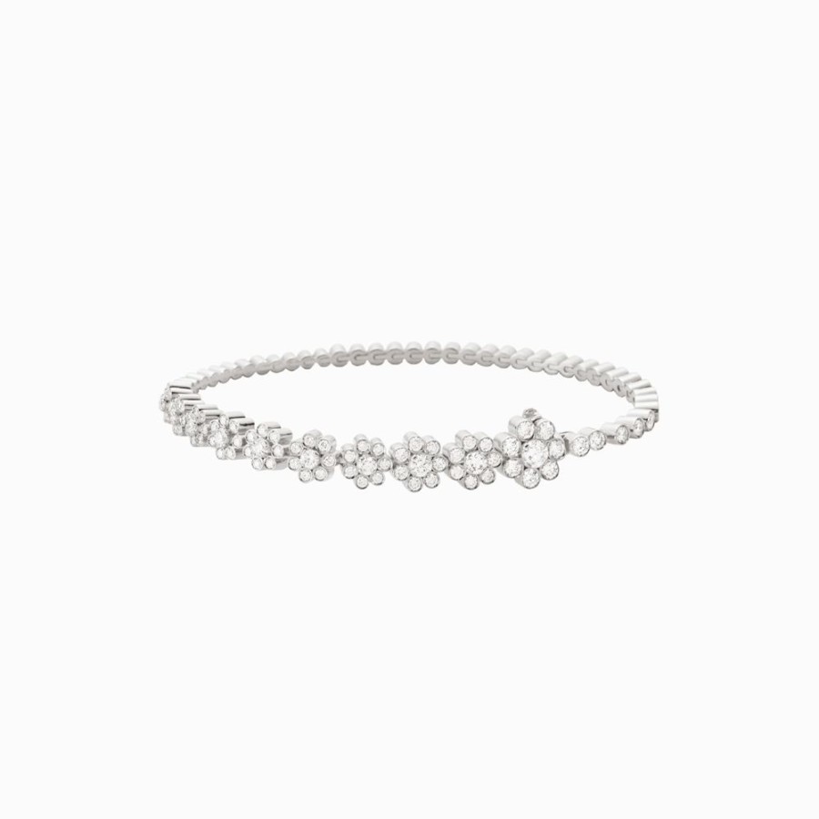 Jewellery Sophie Bille Brahe | Fleur De Tennis Armband Blanc