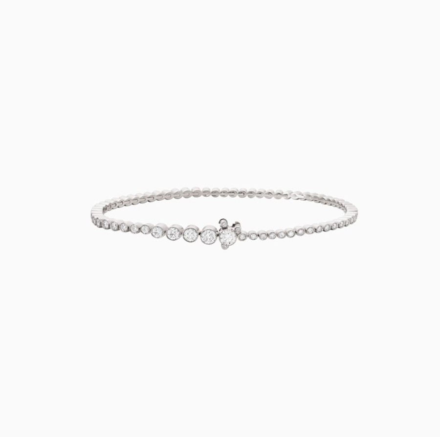 Jewellery Sophie Bille Brahe | Armband Af Tennis Classique Blanc