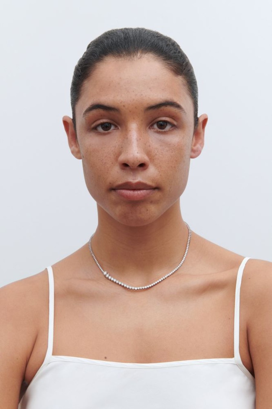 Jewellery Sophie Bille Brahe | Collier De Tennis Blanc