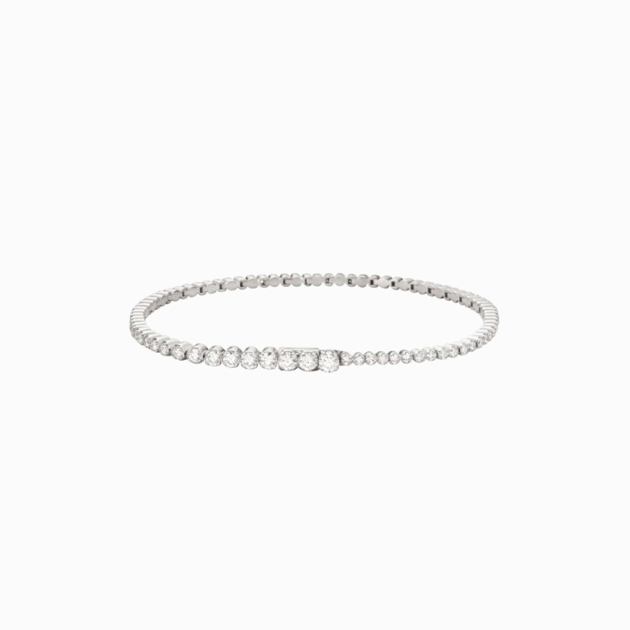 Jewellery Sophie Bille Brahe | Armband Af Tennis Nuage Blanc