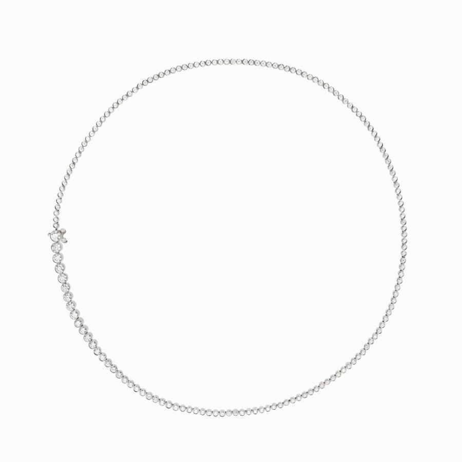 Jewellery Sophie Bille Brahe | Collier De Tennis Classique Blanc