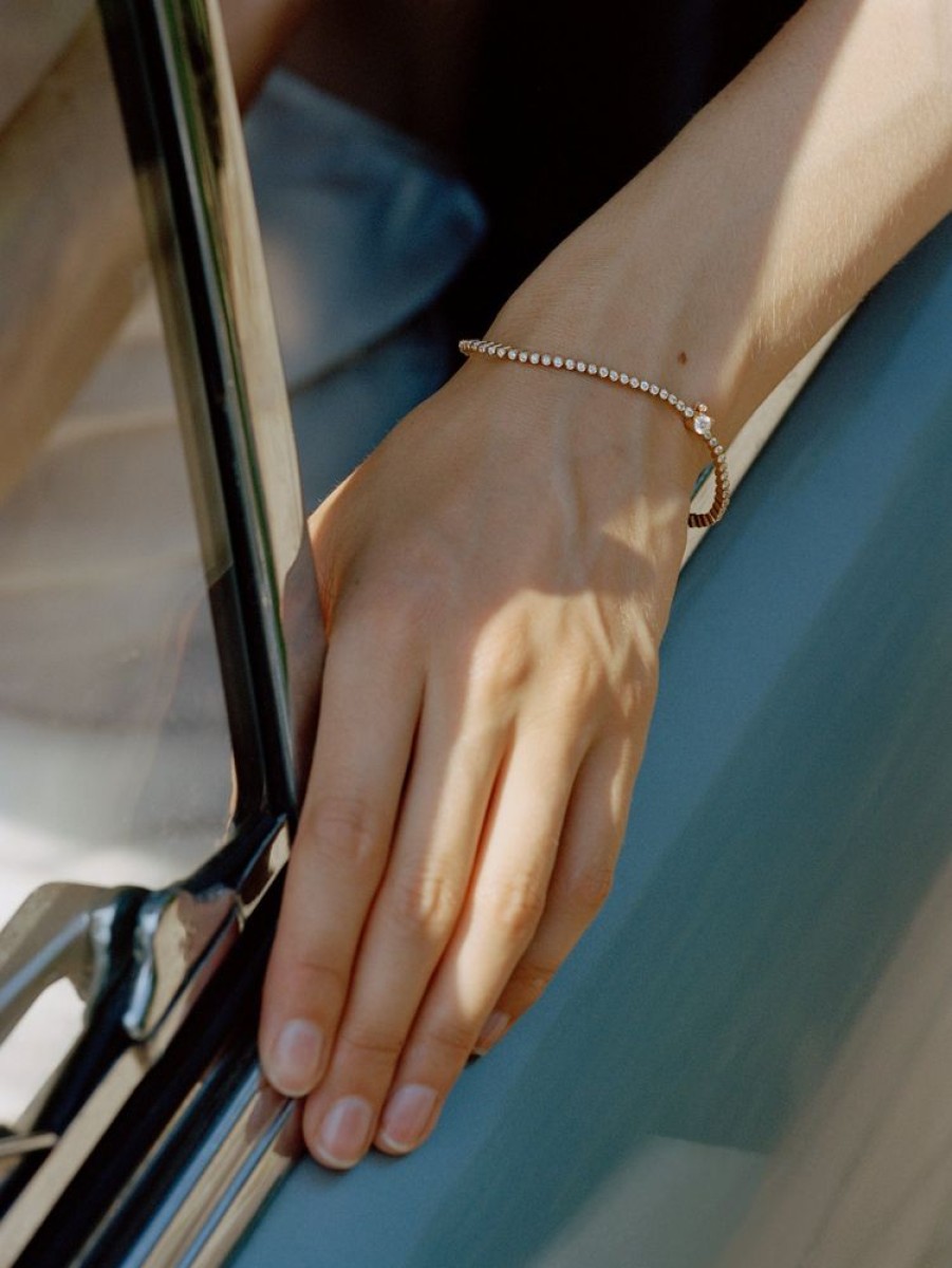 Jewellery Sophie Bille Brahe | Armband Af Tennis Diamant